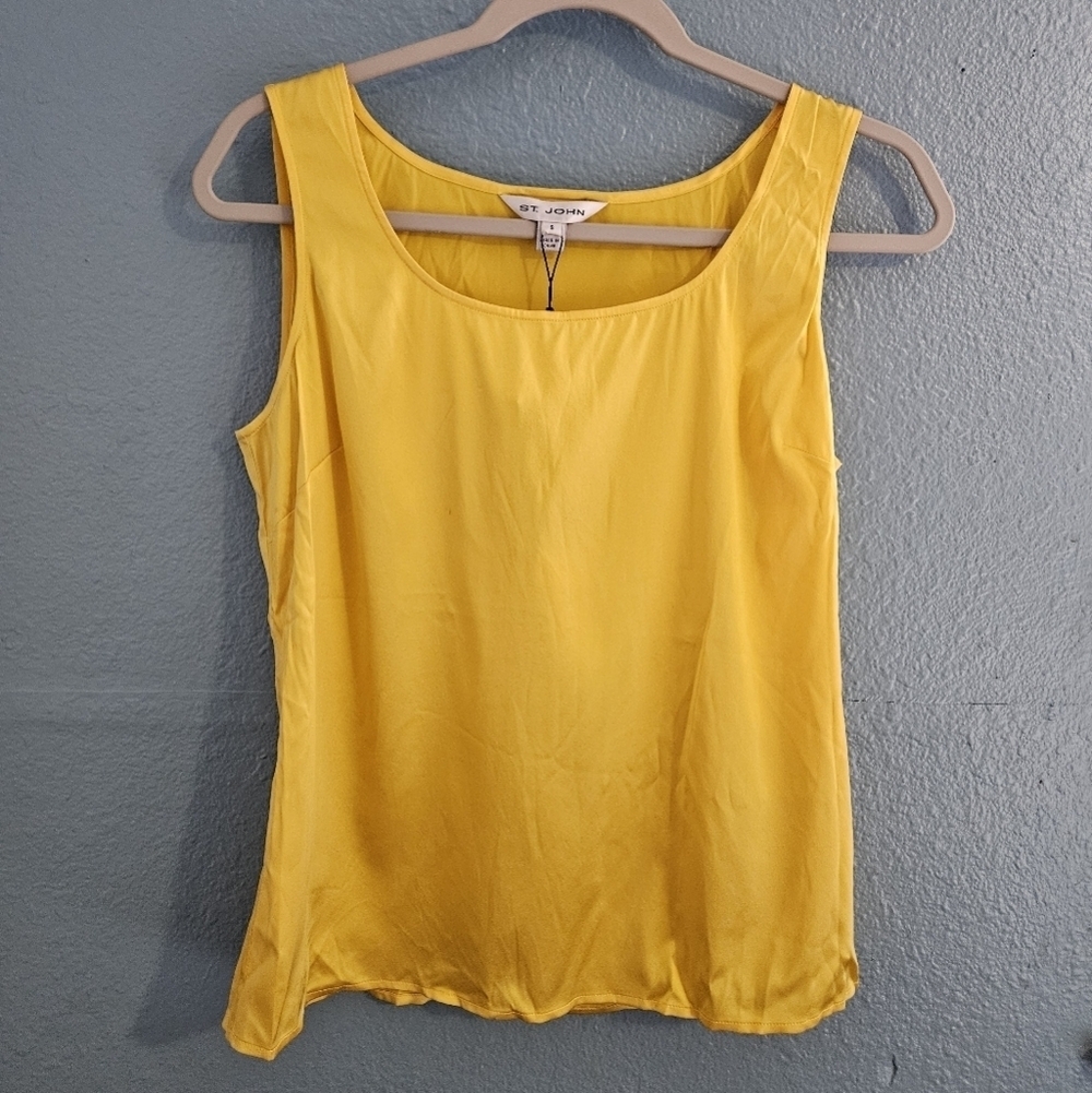 NWT St. John Yellow Women's Top